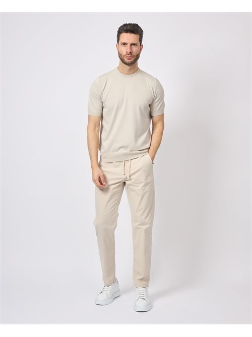 Maglia girocollo con costine GRAN SASSO | 57136-21810011